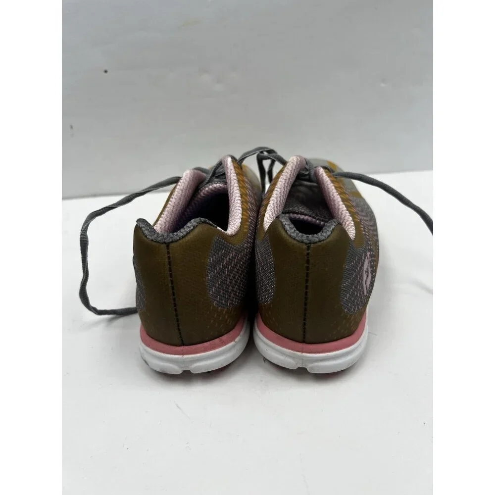 FootJoy Women's FJ 98000 EmPower Pink/Grey/Gold Spikeless Golf Shoes Sz 8 M